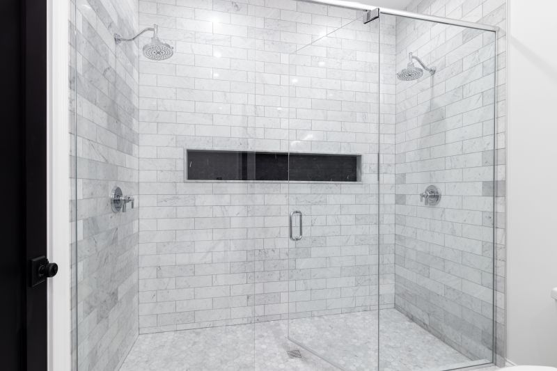 Marble Wall Tiles in Shower